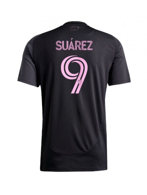 Inter Miami Luis Suarez #9 Replika Borta Kläder 2025-26 Kortärmad Inter Miami Luis Suarez #9 Replika Borta Kläder 2025-26 Kortärmad